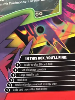 ENGLISH Pokemon TCG Battle Deck Mega Gengar EX - IN HAND! - Image 4