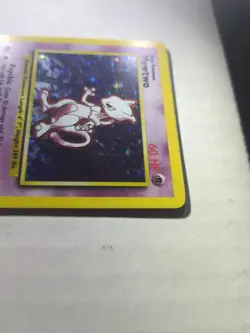 Mewtwo 10/102 Pokemon TCG 1999 Base Set Holo - MP - Image 4