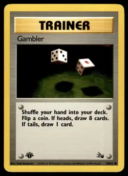 1999 Classic - Fossil First 1st Edition UNplayed Gambler #60 - Image 1