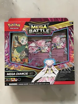 Pokemon TCG: Mega Battle Deck Mega Diancie ex - Sealed - In Hand, Ready To Ship - Image 1