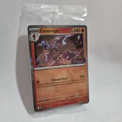 Pokemon Phantasmal Flames Prerelease Staff Promos SEALED - Image 1