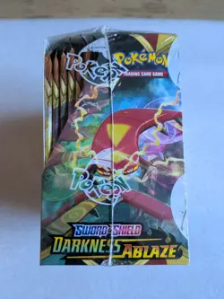 Pokemon Sword Shield Darkness Ablaze Booster Box 36 Packs, New Sealed - Image 2