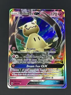 Pokemon TCG Mimikyu GX 149/214 Sun & Moon Lost Thunder - Image 1