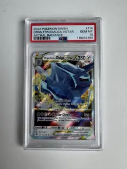 Pokemon TCG Origin Forme Dialga VSTAR Sword & Shield - Astral Radiance PSA 10 🔥 - Image 1