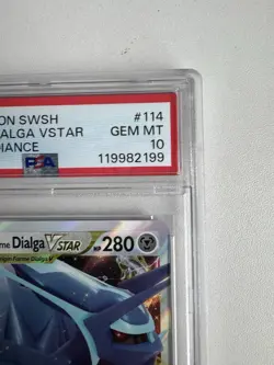 Pokemon TCG Origin Forme Dialga VSTAR Sword & Shield - Astral Radiance PSA 10 🔥 - Image 3