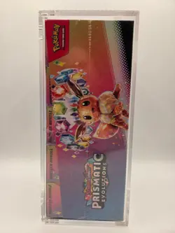 Pokemon SV8.5 Prismatic Evolutions sealed Booster Bundle Display W/Acrylic AD22 - Image 5