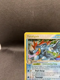 Pokemon TCG - Feraligatr 4/115 EX Unseen Forces Rare Reverse Holo Stamped - NM - Image 5