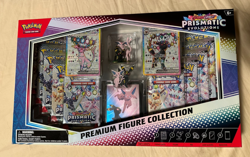 POKEMON SCARLET & VIOLET PRISMATIC EVOLUTIONS PREMIUM FIGURE COLLECTION SEALED - Image 1