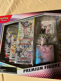 POKEMON SCARLET & VIOLET PRISMATIC EVOLUTIONS PREMIUM FIGURE COLLECTION SEALED - Image 3
