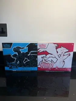 Pokemon TCG: Black Bolt and White Flare Pokemon Center ETB - Factory Sealed ⭐✅ - Image 1