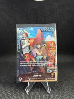 Shanks (2025 PSA Magazine Promo) OP09-001 One Piece Promotion Cards Foil - Image 1