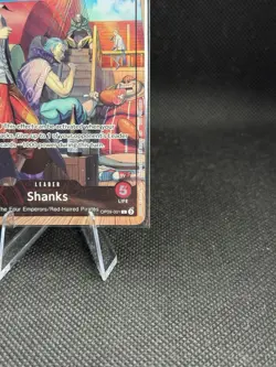 Shanks (2025 PSA Magazine Promo) OP09-001 One Piece Promotion Cards Foil - Image 4