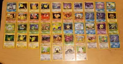 Vintage Pokemon ~300 WOTC Cards NM Mostly Unplayed Base Rocket Gym Neo - Image 1