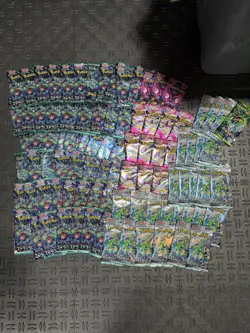 94 Pokemon Booster Pack LotSEALED Cards! (Japanese & Korean)Read Description - Image 1