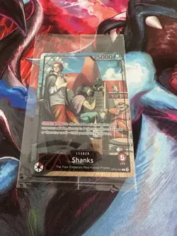 Shanks (2025 PSA Magazine Promo) OP09-001 One Piece Promotion Cards Foil - Image 1