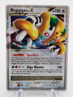Regigigas LV.X DP30 Black Star Promo Holo Pokemon TCG Card LP Condition - Image 1