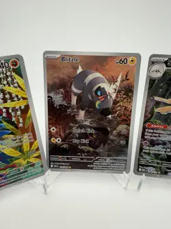 Pokemon Black Bolt 3 IR Card Lot - Blitzle Shedinja Archeops Illustration Rares - Image 3