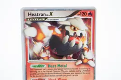 Heatran LV.X DP31 Black Star Promo Rare Holo Foil Pokemon Card NEAR MINT NM - Image 2