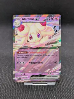 075/159 Alcremie ex Double Rare Card Journey Together Pokemon TCG *New* - Image 1