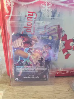 One Piece Card Game Monkey D Luffy OP05-060 PSA Magazine Exclusive SEALED NEW - Image 2