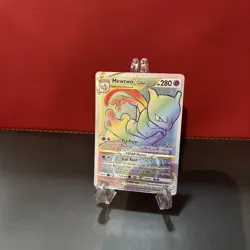 Pokemon Mewtwo VSTAR Full Art Rainbow Secret Rare Card 79/78 - Image 3