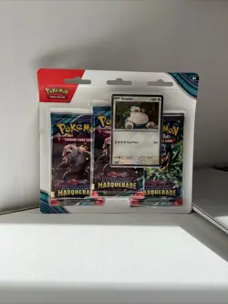 Pokemon Cards - S&V Twilight Masquerade - SNORLAX BLISTER PACK (3 Boosters+) - Image 1