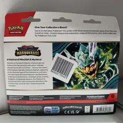 Pokemon Cards - S&V Twilight Masquerade - SNORLAX BLISTER PACK (3 Boosters+) - Image 4