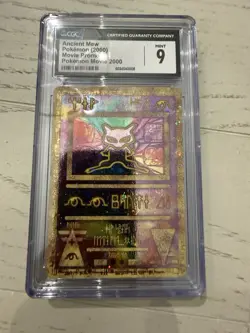 ANCIENT MEW Holo Rare 2000 Movie Promo Pokemon Card CGC 9 MINT - Image 1
