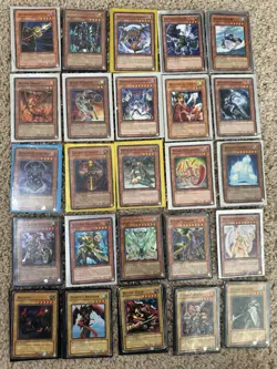 Lot Of Yu Gi Oh Cards - Old Childhood Collection All LP-HP - Image 1