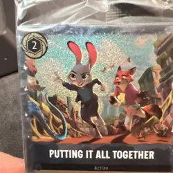 Lorcana Putting It All Together 27/P3 Cinemark Promo Card Zootopia 2 Disney - Image 3