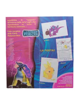 *HH* Opuscolo Bustina Card Pokemon Ex Unseen Forces Scambia E Gioca Cards 2005 - Image 2
