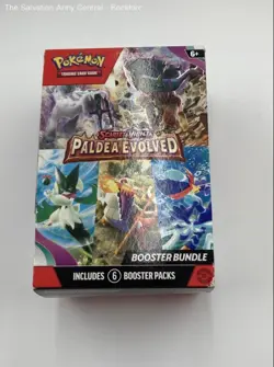Pokemon Multicolor Paldea Evolved Booster Bundle Box Trading Cards Lot - Image 2