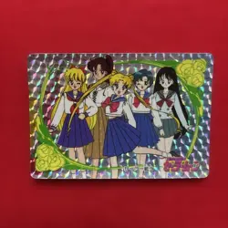 Sailor Moon Hologram Card Venus Warrior Set of 2 - Image 4