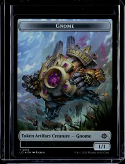 Gnome/Skeleton Pirate Token Foil- LCI - NM - MTG Magic the Gathering - Image 1