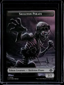 Gnome/Skeleton Pirate Token Foil- LCI - NM - MTG Magic the Gathering - Image 2