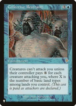 NM Collective Restraint, MTG, The List, Magic the Gathering, 49 - Image 1