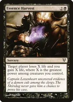 Essence Harvest - NM - C - MTG - Image 1