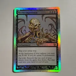 MTG - Necro-Impotence Unhinged Foil - Image 1