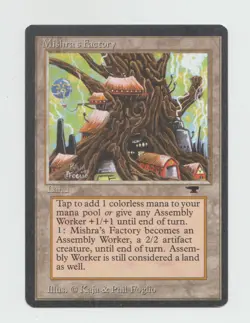 Magic: The Gathering Mishra's Factory (Spring) Antiquities LP - Image 1