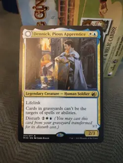 Dennick, Pious Apprentice Innistrad: Midnight Hunt Regular - Image 1