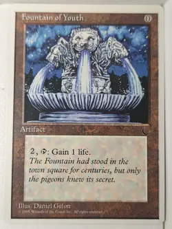 Fountain of Youth - Chronicles - Magic the Gathering MTG Nice! - Image 1