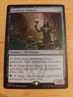 Deathrite Shaman - 0175 (Ravnica Remastered) - Near Mint NM - Rare - Image 1