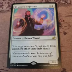 MTG Drannith Magistrate Ikoria: Lair of Behemoths 314 Regular Rare - Image 1