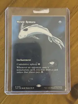 MTG - Mystic Remora Borderless - Avatar The Last Airbender NM Mythic 16 Non Foil - Image 1