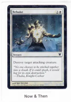 MTG: Innistrad: Foil: Rebuke - Image 1
