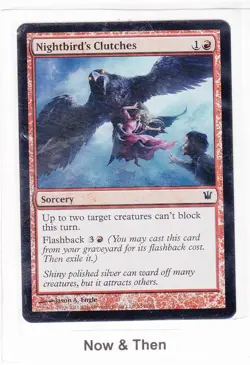 MTG: Innistrad: Foil: Nightbird's Clutches - Image 1