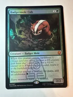 Badgermole Cub Foil: Avatar The Last Airbender - Image 1