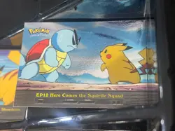 Pokemon TV Animation Series 2 #EP12 Here Comes the Squirtle Squad- Foil Topps - Image 1