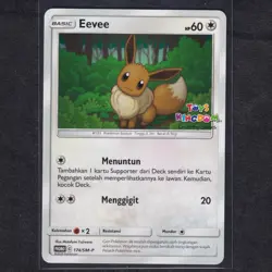 Pokemon EEVEE 174/SM-P Toys Kingdom Indonesian Special Promo Near Mint NM - Image 1