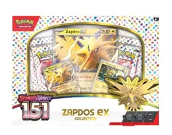 POKEMON TCG Scarlet & Violet 151 Collection-Zapdos ex Sealed New Fast Shipping - Image 3
